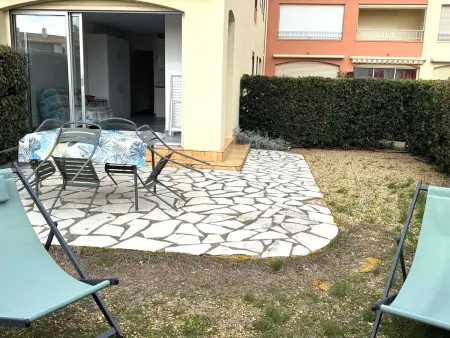 T2 rénové vue mer avec jardin et accès plage, Cap d'Agde : photo 15