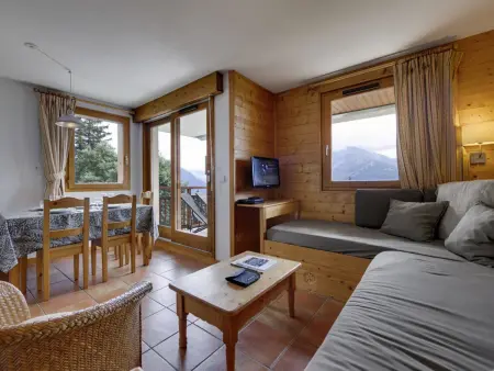 Location appartement à Montvalezan La Rosière, Appartement charmant vue montagne - 4 pers.