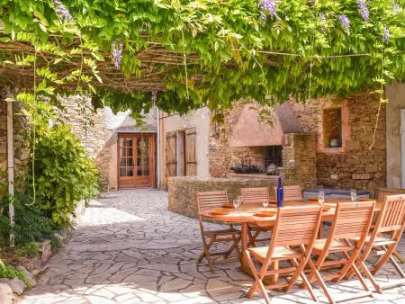 Location maison à Cesseras, Charmantes Natursteinhaus mit Pool