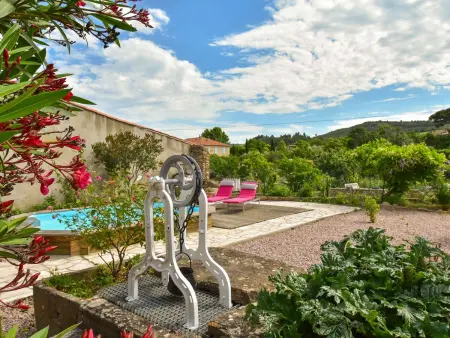 Maison en pierre 4 chambres avec piscine à Félines Minervois : photo 21