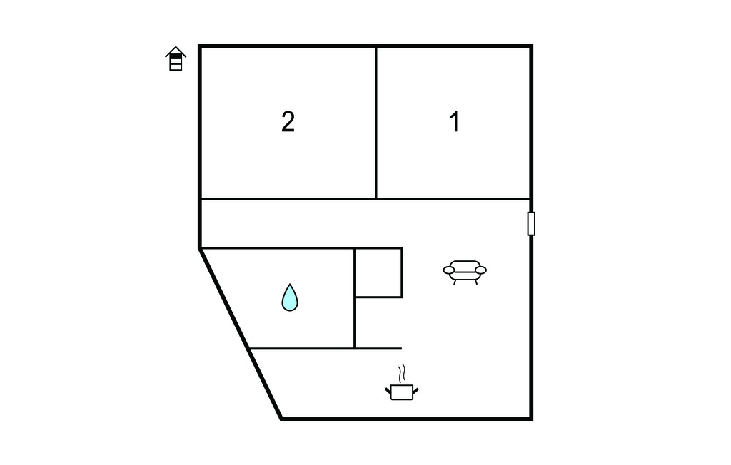 Maison Haute à St Julien du Gua, 4 pers. - Photo 11