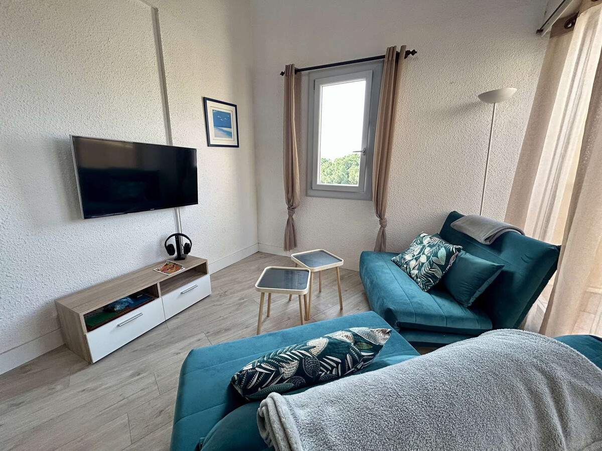 Studio mezzanine vue port, 2 terrasses - Cap d'Agde - Photo 5
