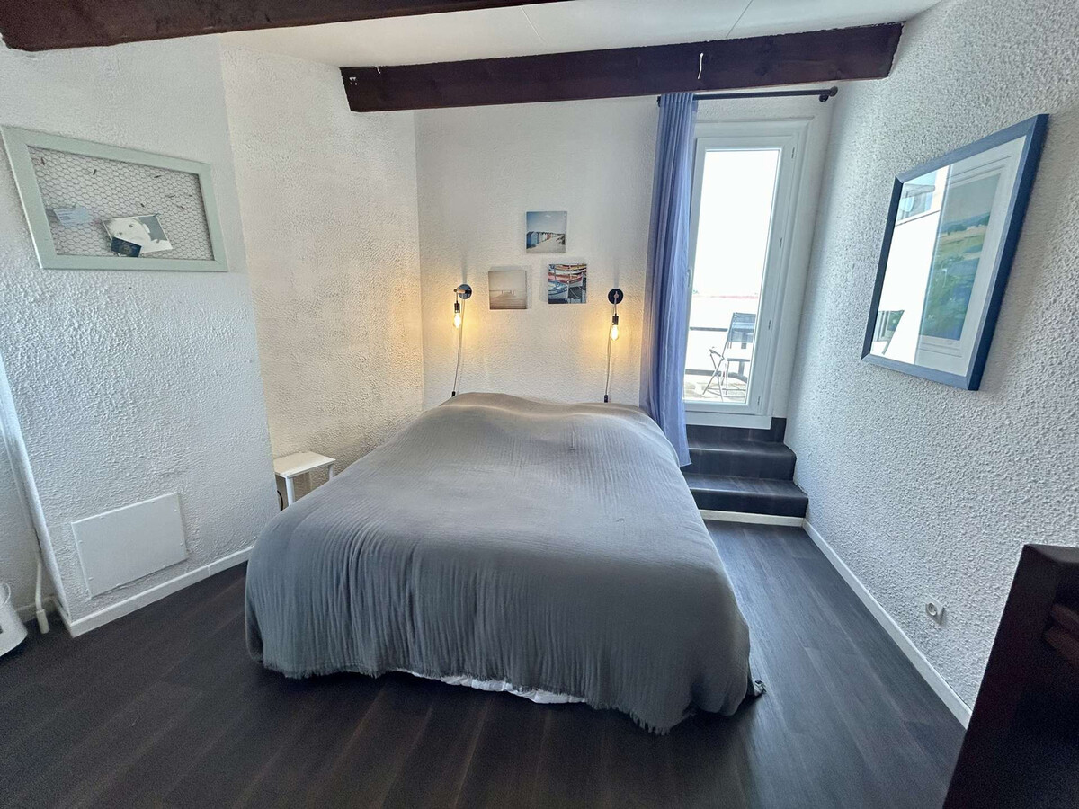 Studio mezzanine vue port, 2 terrasses - Cap d'Agde - Photo 12