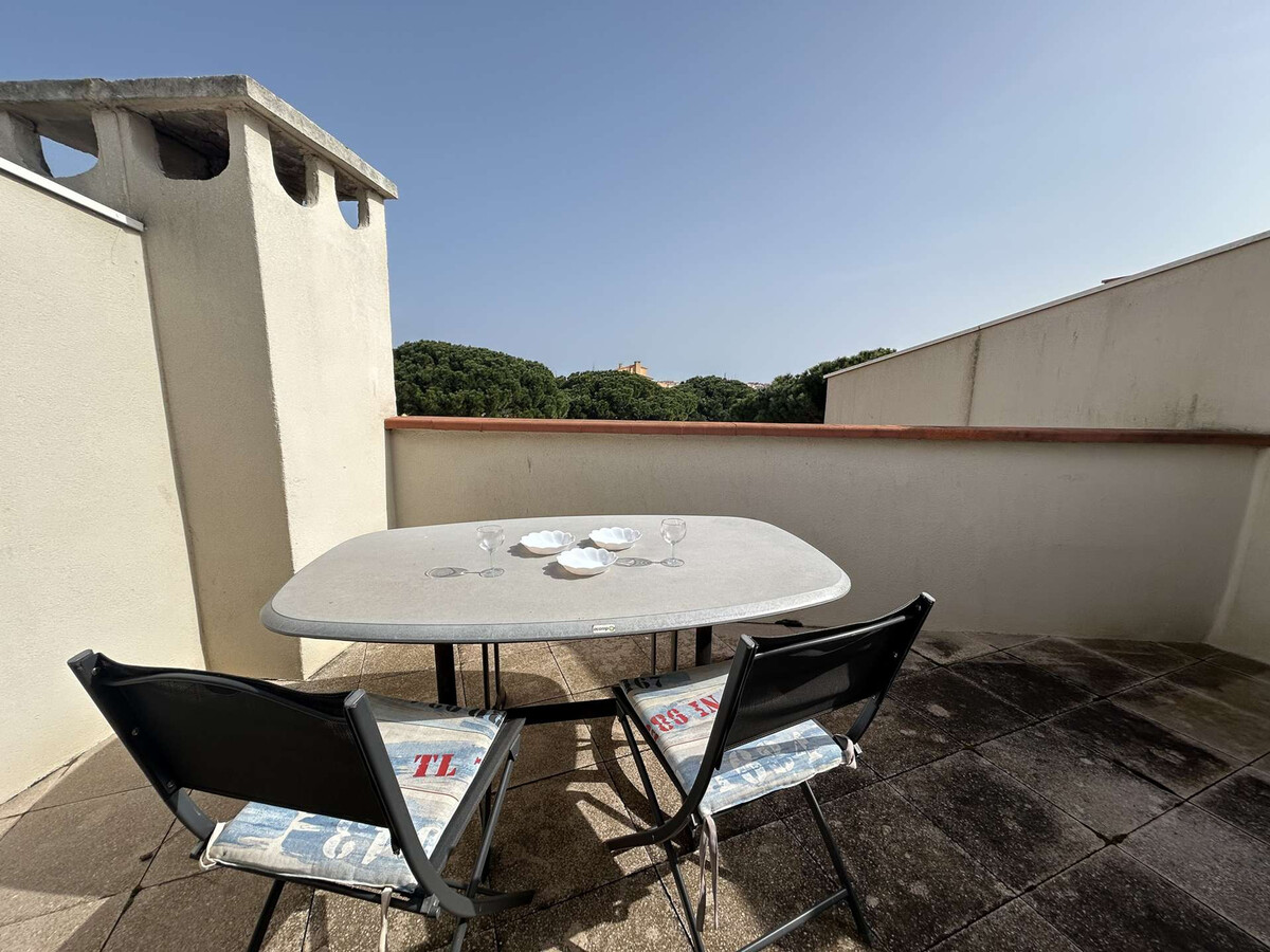 Studio mezzanine vue port, 2 terrasses - Cap d'Agde - Photo 15