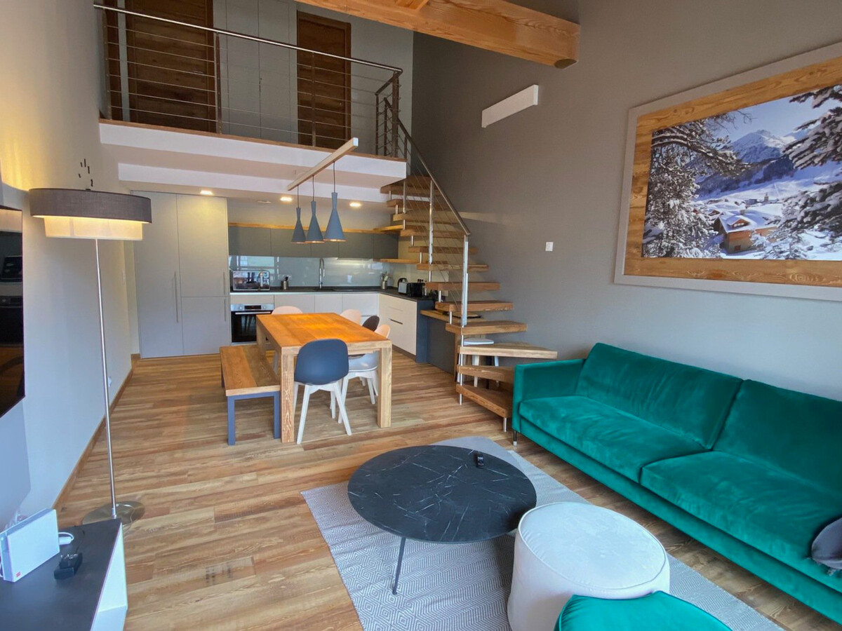 Duplex 9 pers. plein sud avec terrasse 26m² aux pistes - Photo 2