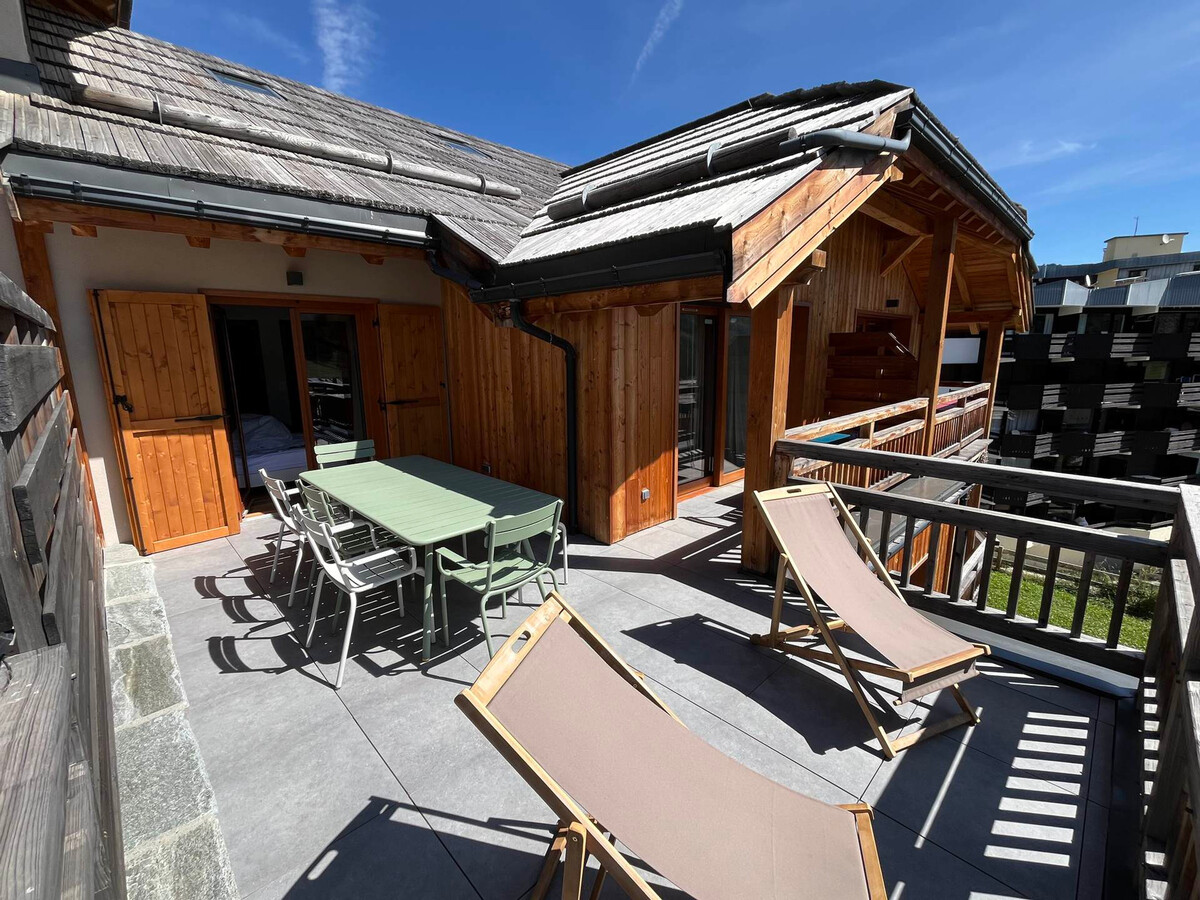 Duplex 9 pers. plein sud avec terrasse 26m² aux pistes - Photo 5