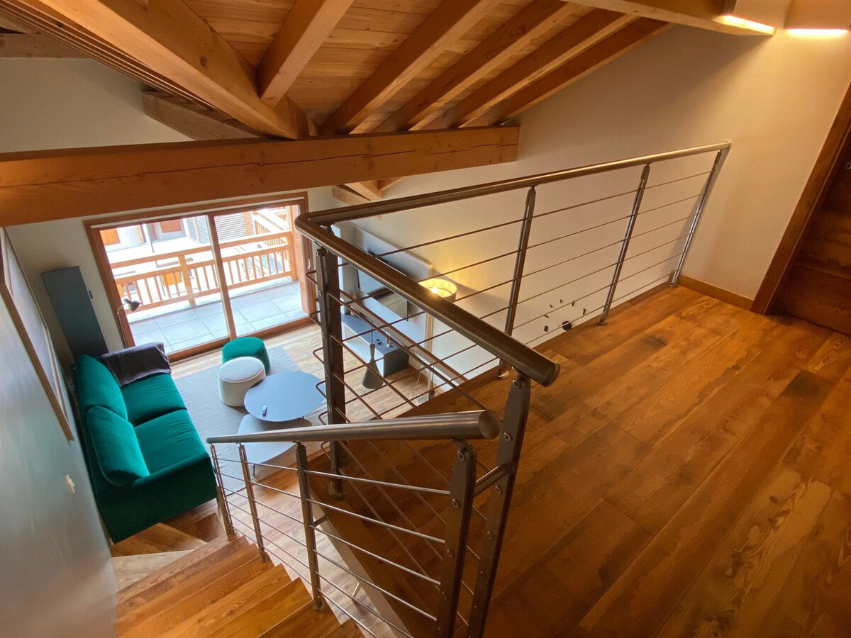 Duplex 9 pers. plein sud avec terrasse 26m² aux pistes - Photo 9
