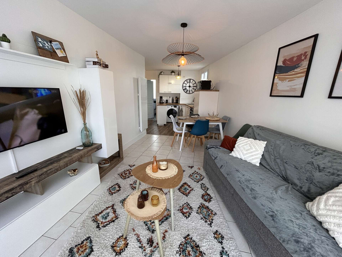 Appartement vue mer, 4 pers. - Les Dunes à Saint-Jean-de-Monts - Photo 2