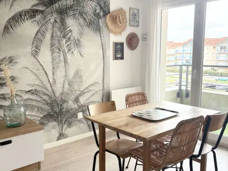 Location appartement à Cucq Stella Plage, Studio cabine décoré avec soin - 2 pers.