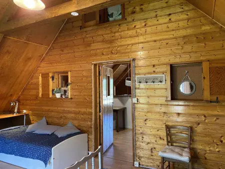 Chalet avec terrasse sur carrières équestres, Le Vernet : photo 7
