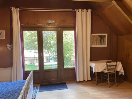 Chalet avec terrasse sur carrières équestres, Le Vernet : photo 9