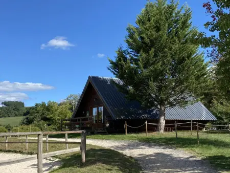 Chalet avec terrasse sur carrières équestres, Le Vernet : photo 12