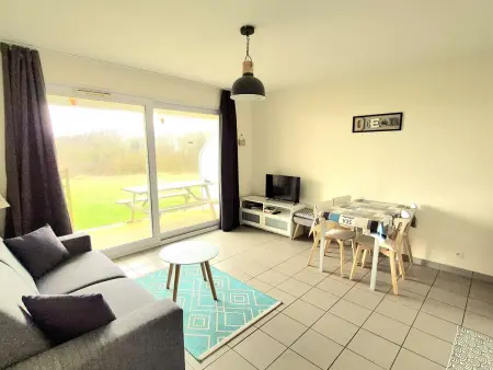 Studio 35m² rez-de-chaussée terrasse sans vis-à-vis : photo 6