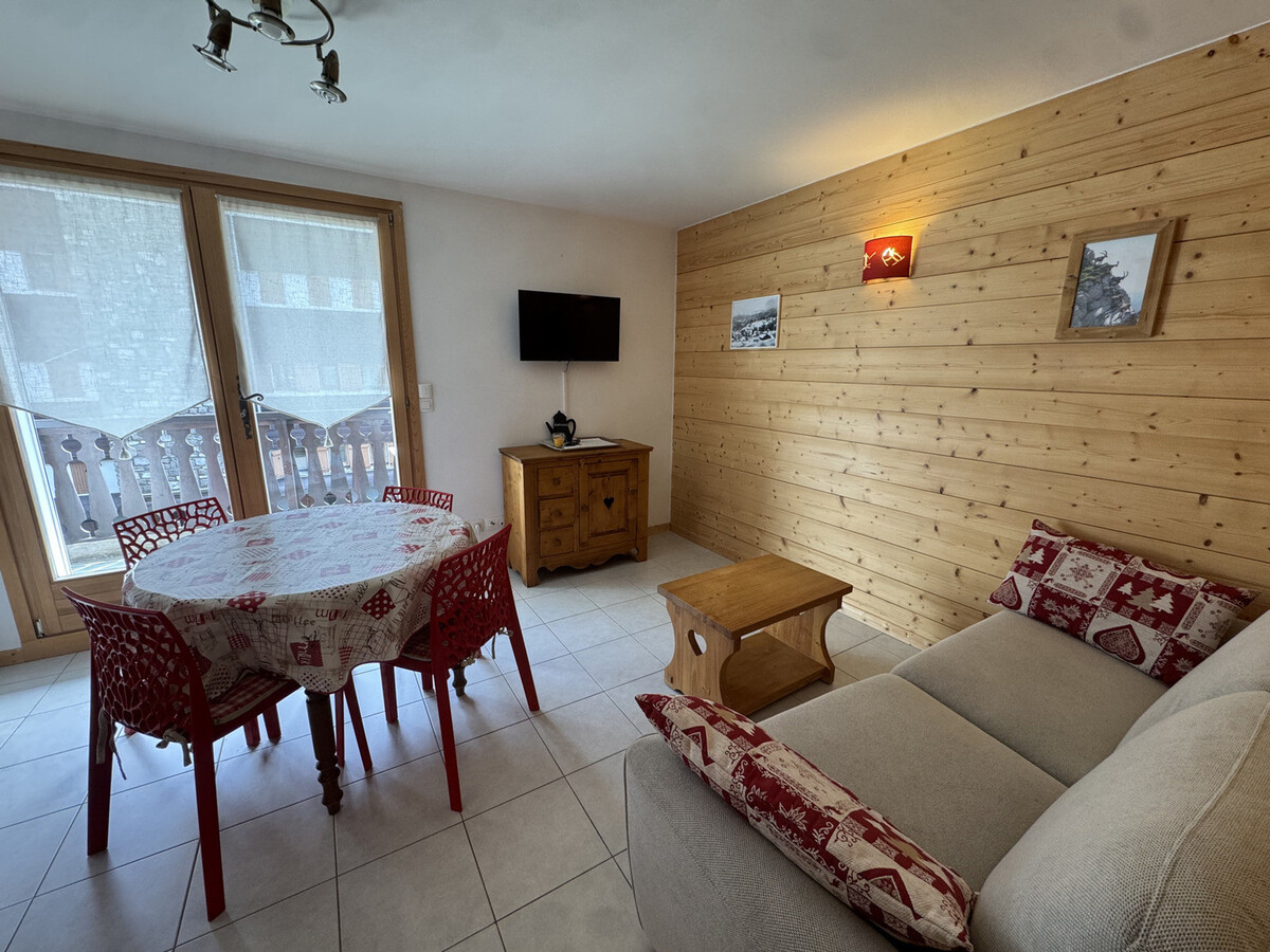 Studio cabine 4 pers. centre station Les Carroz - Photo 2