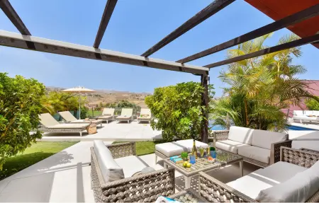 Salobre Villa 6 : maison piscine vue panoramique : photo 3