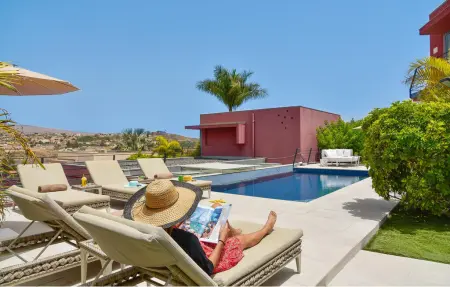 Salobre Villa 6 : maison piscine vue panoramique : photo 14