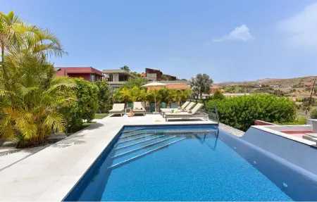 Salobre Villa 6 : maison piscine vue panoramique : photo 15