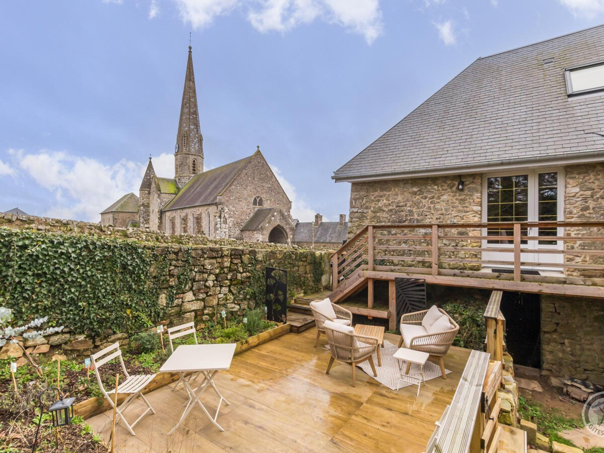 Gîte 2 pers. Montpinchon : terrasse vue bocage - Photo 1