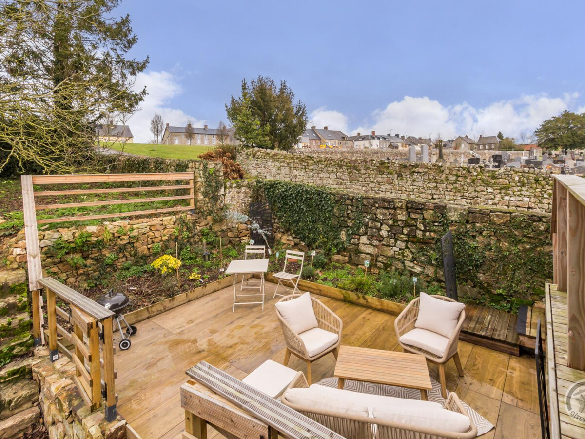Gîte 2 pers. Montpinchon : terrasse vue bocage - Photo 5