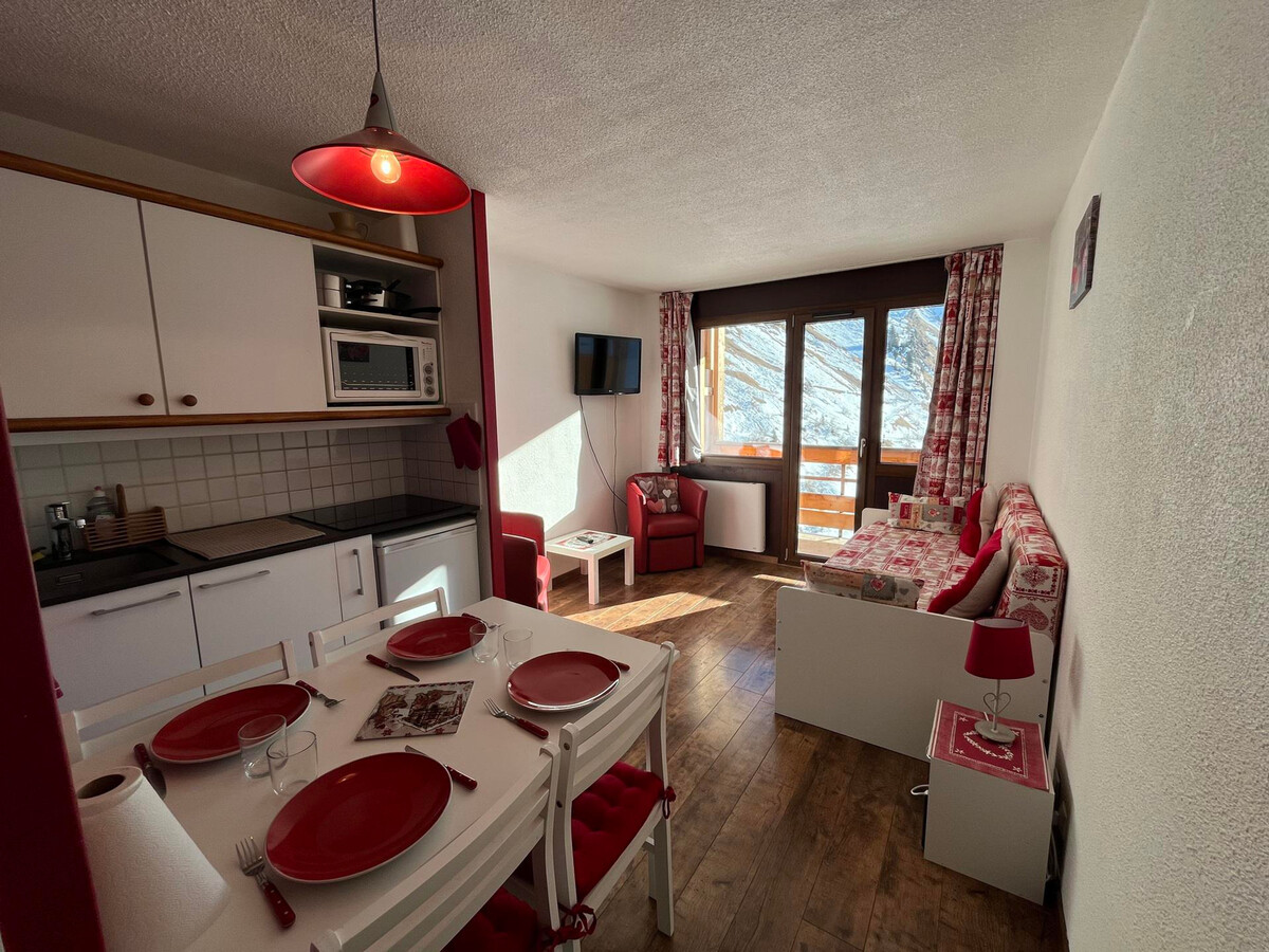 Appartement rénové 4 pers à Avoriaz, balcon, cuisine équipée - Photo 2