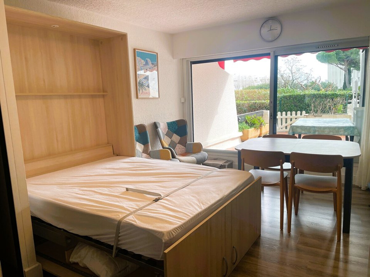 Studio 27m² climatisé avec terrasse et parking - La Grande-Motte - Photo 9