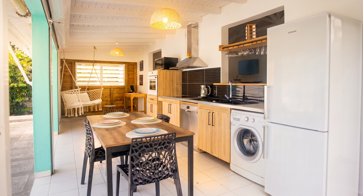 Maison 7 personnes avec jacuzzi à Saint-François - Photo 2