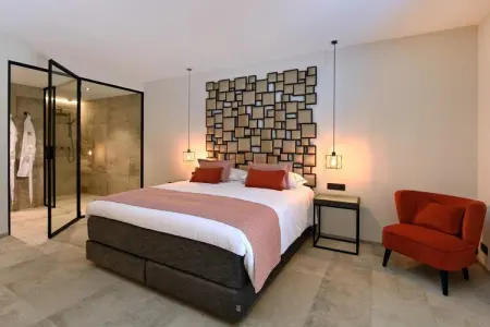 Durbuy Suites, Villa avec piscine et suites pour 12 personnes : photo 29