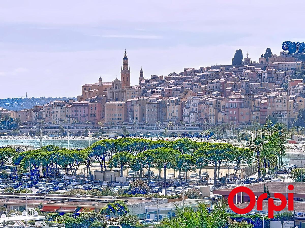 Studio climatisé avec terrasse vue mer à Menton - Photo 1