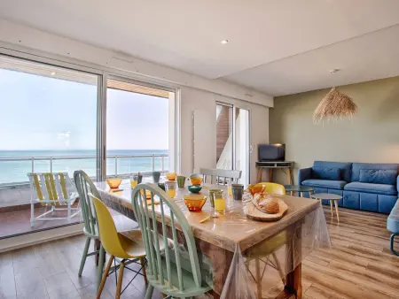 Location appartement à Le Home Varaville, Appartement spacieux, vue mer - 8 pers.