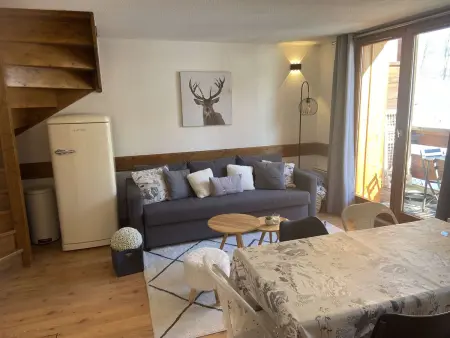 Location appartement à Valloire, Appartement duplex avec parking - 8 pers.