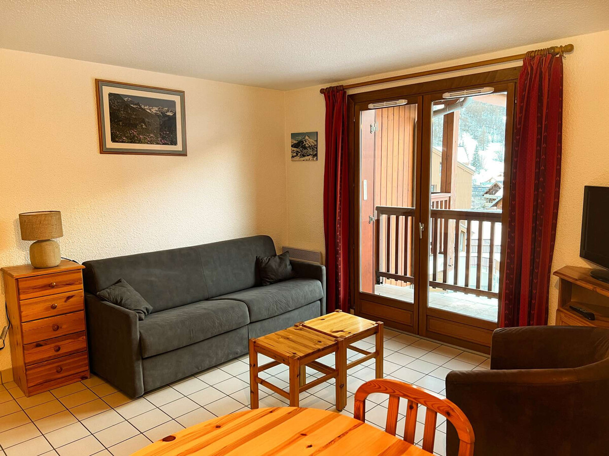 Appartement 6 pers à Valloire, garage et balcon - Photo 1