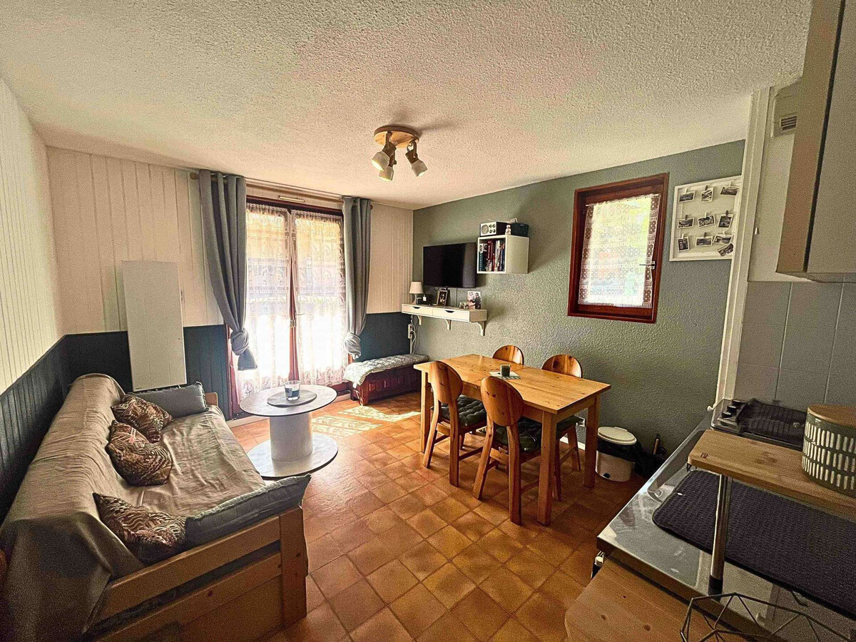 Appartement 29 m² Valloire, balcon sud, 4 personnes - Photo 1
