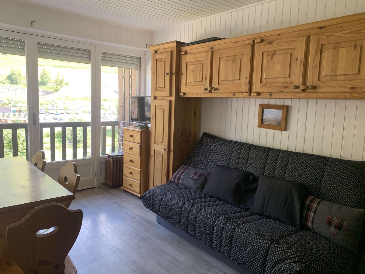Studio cabine 4 pers. avec balcon à Valloire - Photo 1