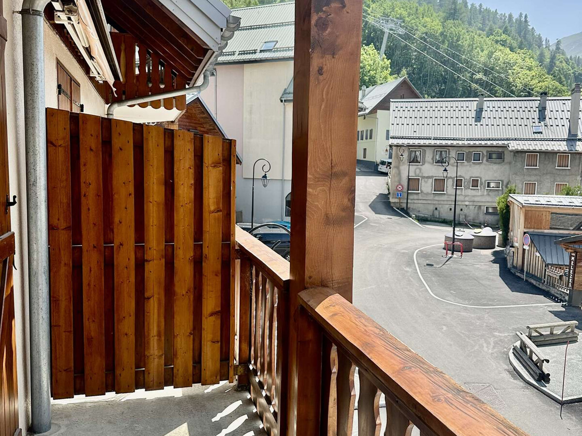 Studio 4 pers. Valloire, animaux acceptés, balcon ouest - Photo 8