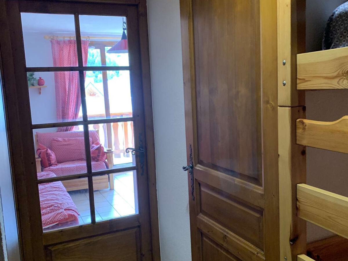 Studio 4 pers. Valloire, animaux acceptés, balcon ouest - Photo 14