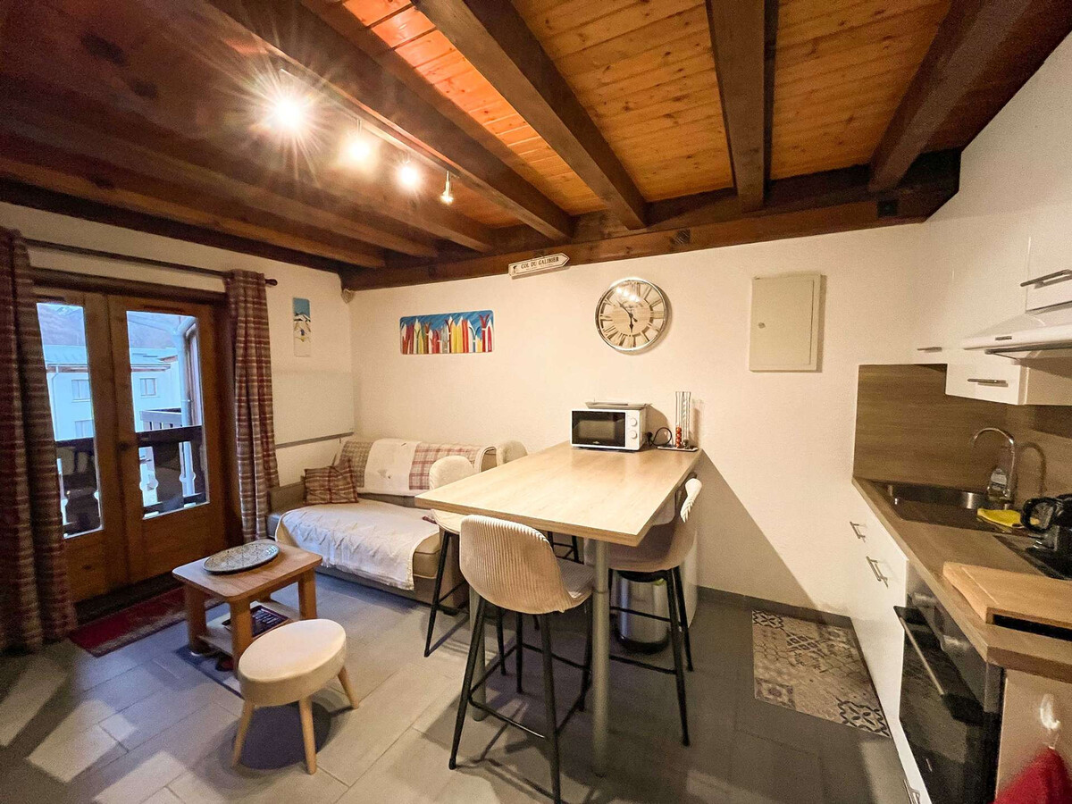 Duplex 4 pers. Valloire, balcon sud, animaux admis - Photo 2