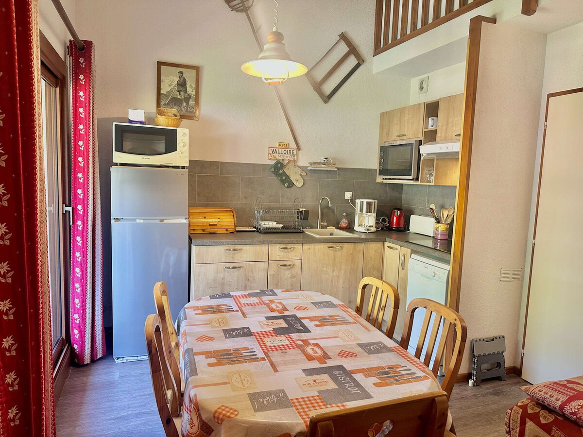 Duplex 6 pers. à Valloire, 3e étage, balcon EST - Photo 2