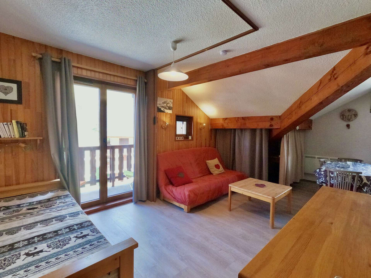 Studio 24m² central Valloire, 4 personnes, balcon - Photo 1