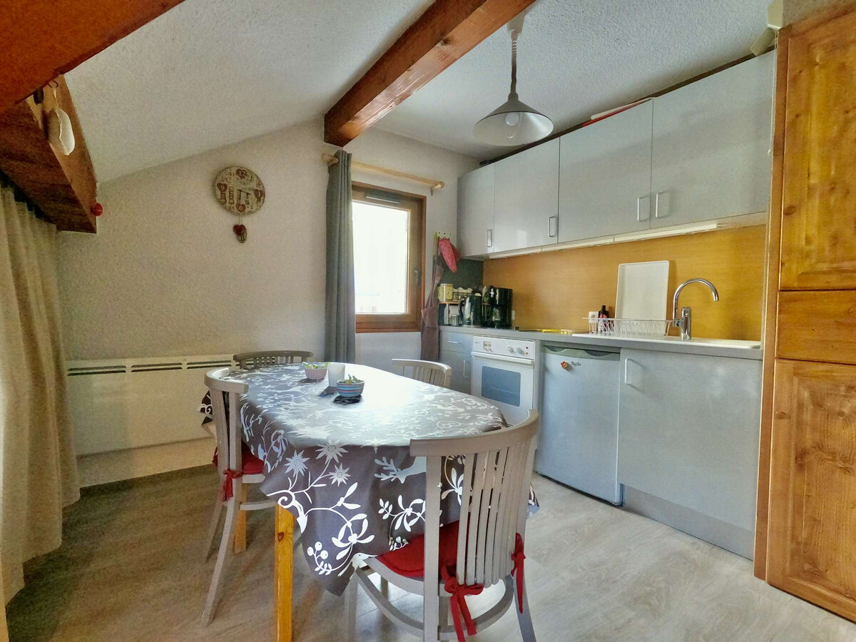 Studio 24m² central Valloire, 4 personnes, balcon - Photo 2