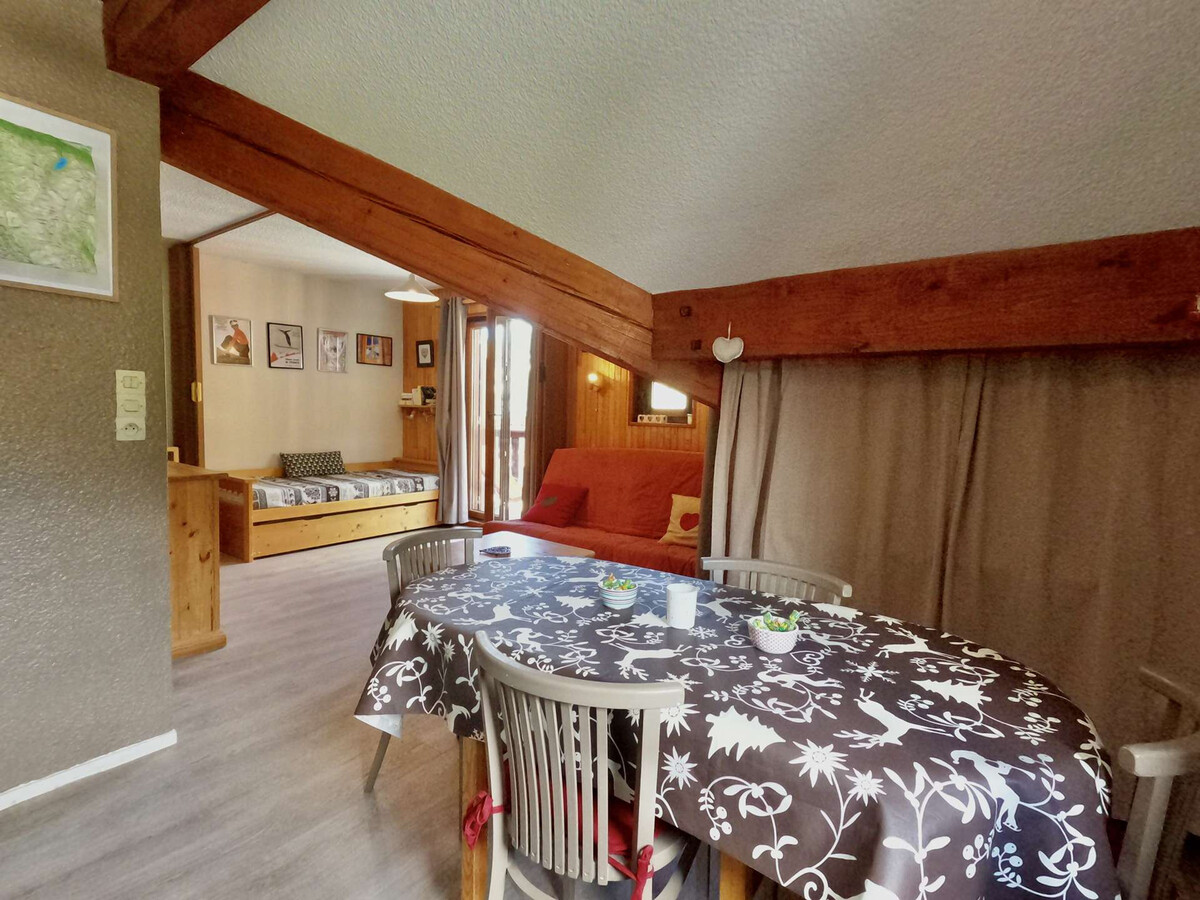 Studio 24m² central Valloire, 4 personnes, balcon - Photo 3