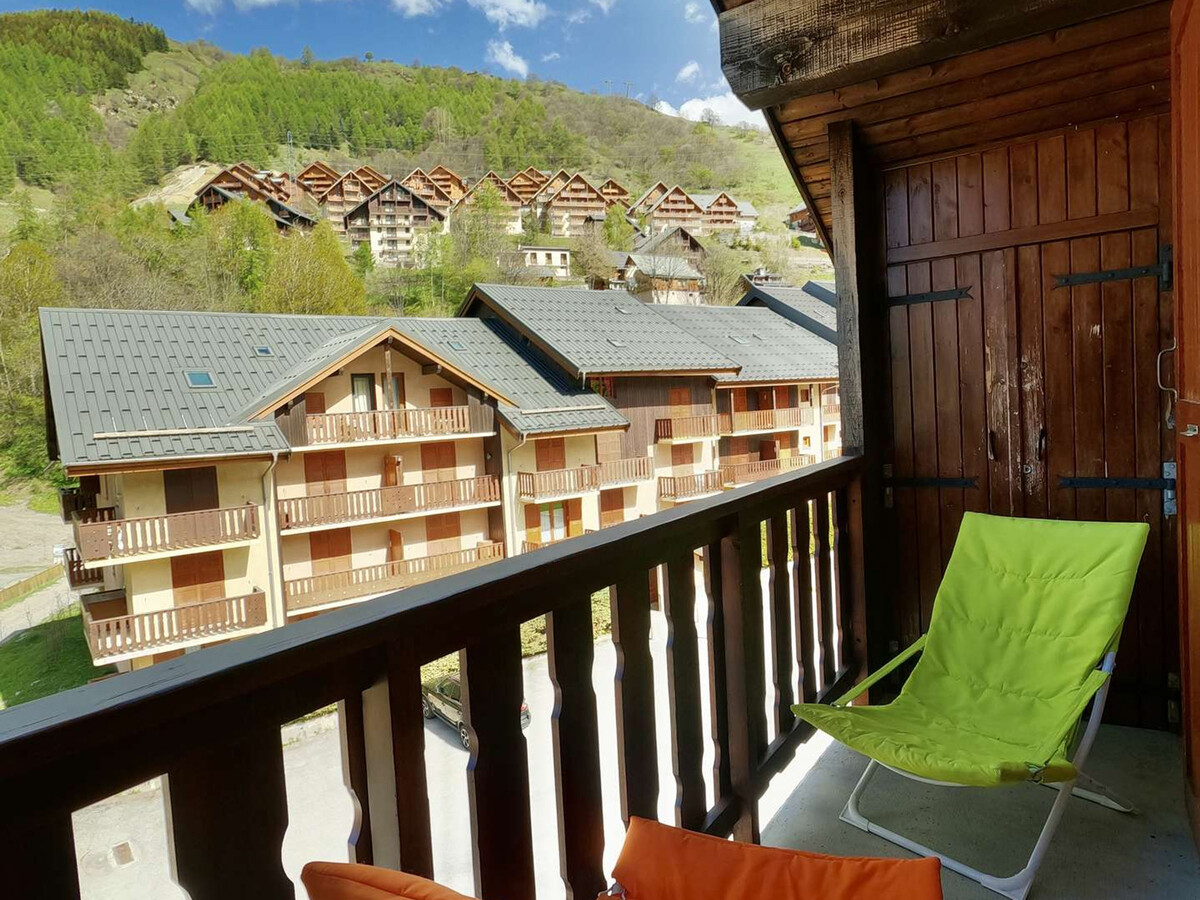 Studio 24m² central Valloire, 4 personnes, balcon - Photo 6