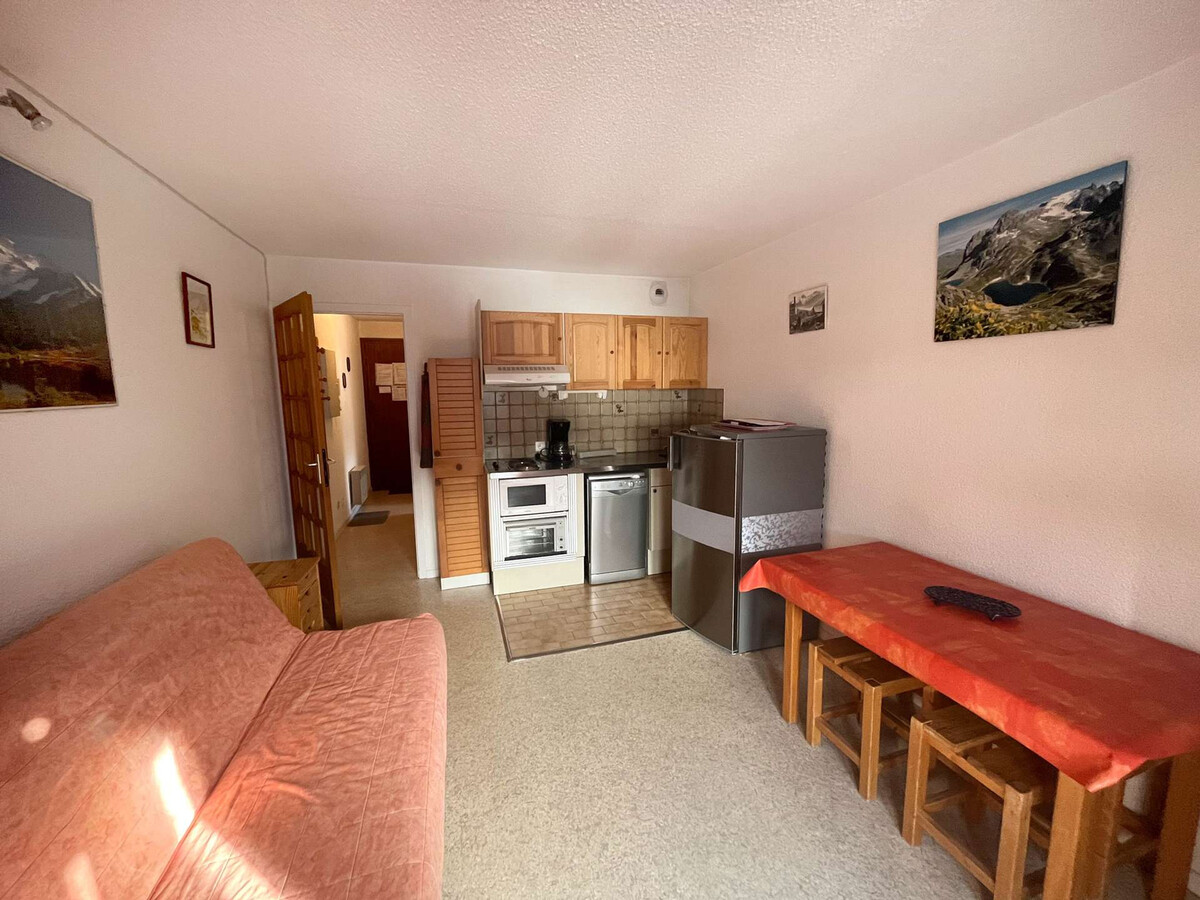 Studio cabine 4 pers. avec balcon sud à Valloire - Photo 2