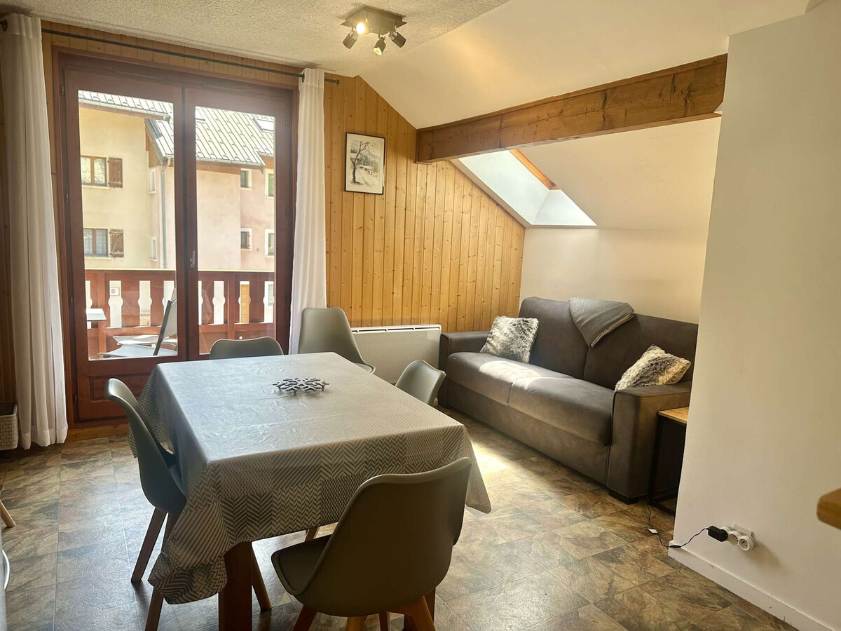 Appartement 3 pièces Valloire, 6 personnes, balcon - Photo 1