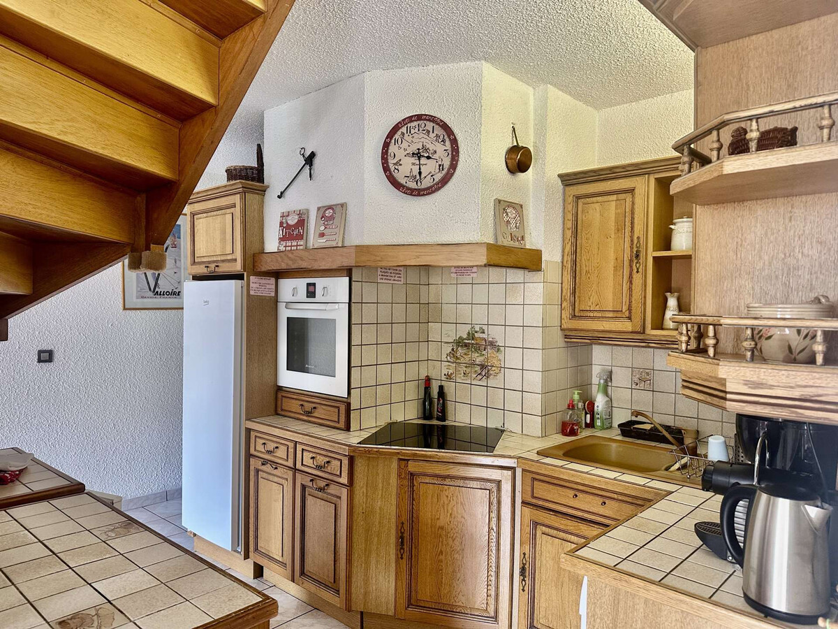 Triplex 10 pers. Valloire : parking, animaux acceptés - Photo 3