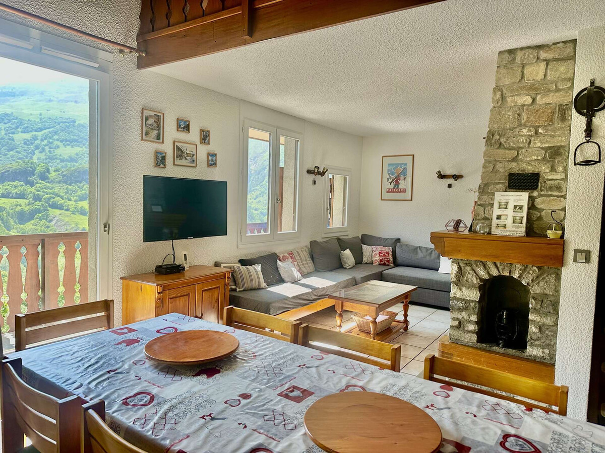Triplex 10 pers. Valloire : parking, animaux acceptés - Photo 4