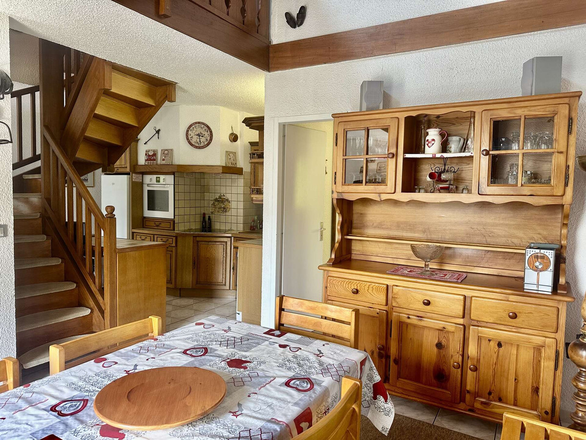 Triplex 10 pers. Valloire : parking, animaux acceptés - Photo 6
