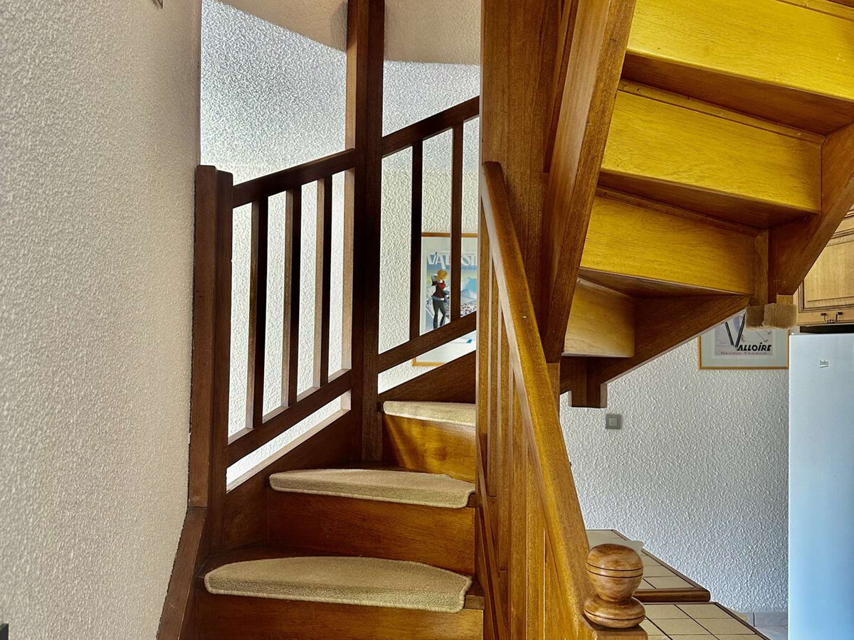 Triplex 10 pers. Valloire : parking, animaux acceptés - Photo 11