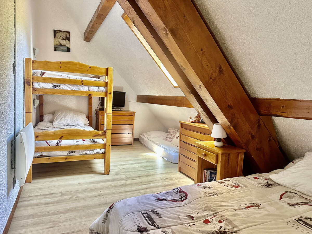Triplex 10 pers. Valloire : parking, animaux acceptés - Photo 20
