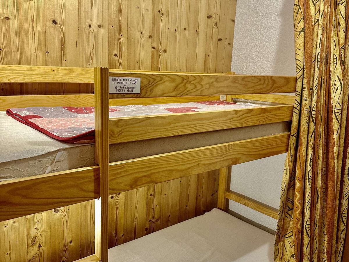 Studio cabine 4 pers. centre Valloire, balcon EST - Photo 6