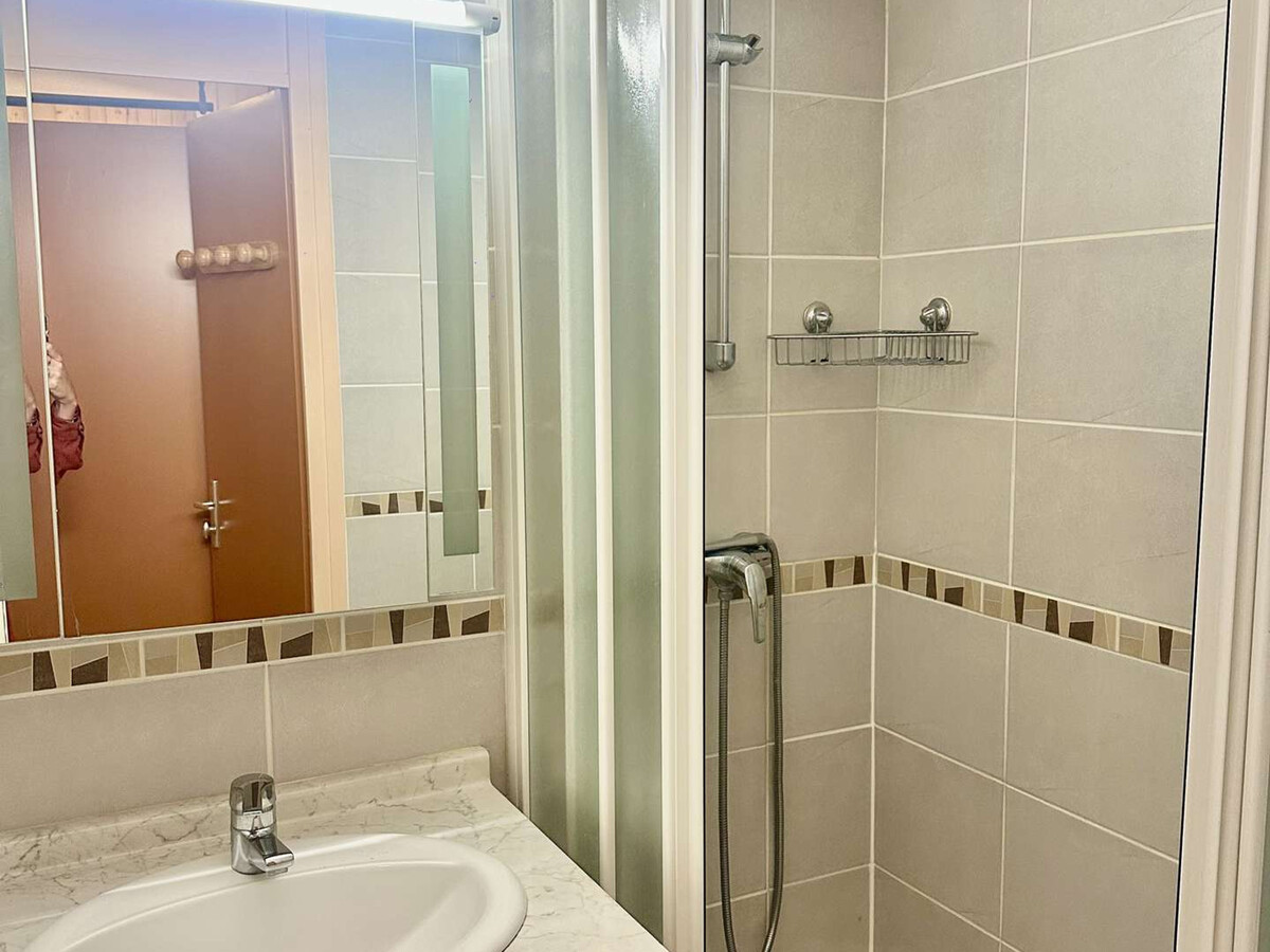 Studio cabine 4 pers. centre Valloire, balcon EST - Photo 8